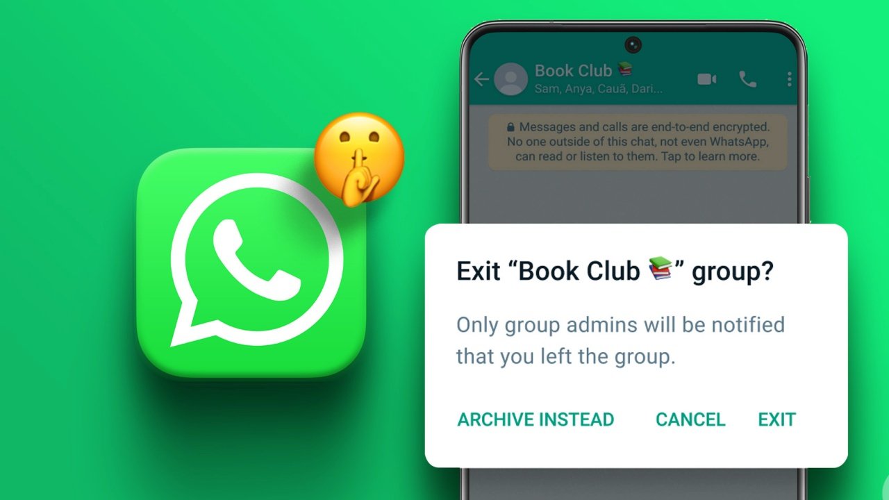 Cara Keluar Grup WhatsApp Diam-diam Tanpa Ketahuan Member Lain
