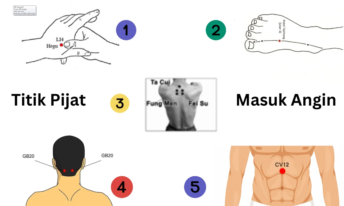 Titik Pijat Masuk Angin: Panduan Lengkap Meredakan Gejala Secara Alami
